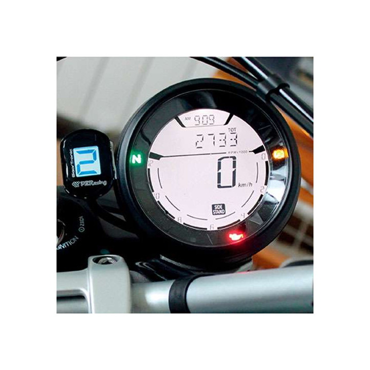 Indicateur de rapport engagé PZRacing GT3100-K3 pour Kawasaki