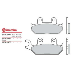 Plaquettes de frein organique Brembo 07YA25SA