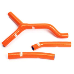 Kit 3 radiator durites SAMCO orange KTM 690 DUKE R