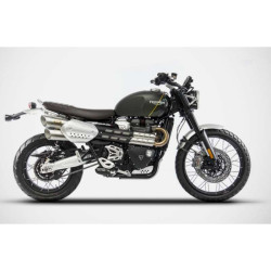 Silencer Zard INOX Triumph SCRAMBLER 1200 19-20 2