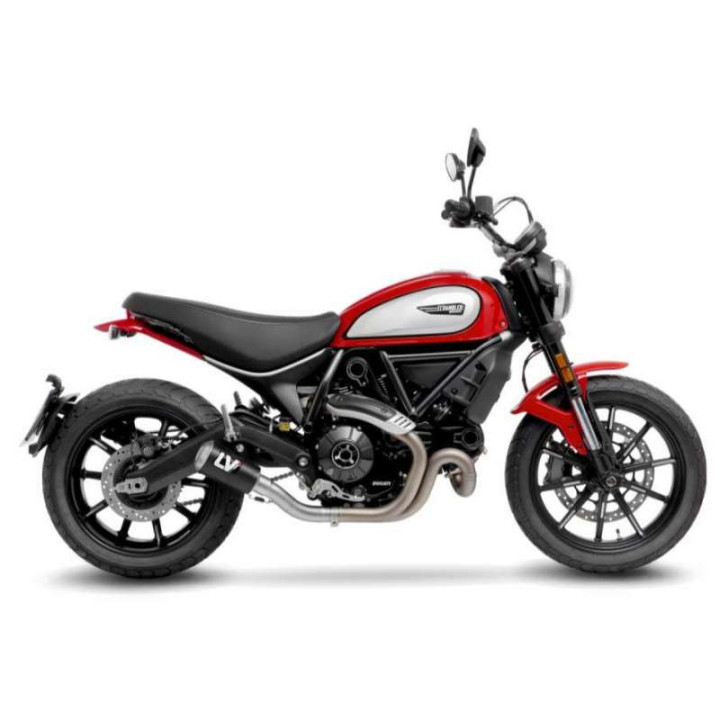 Muffler LeoVince LV-10 CARBONE (15250C) DUCATI SCRAMBLER 800 ICON DARK