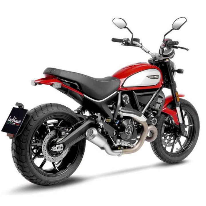 Muffler LeoVince LV-10 CARBONE (15250C) DUCATI SCRAMBLER 800 ICON DARK
