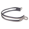 Collier inox Leovince type A3 (305902501R) pour silencieux OVAL