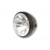 HIGHSIDER VOYAGE BLACK 7-inch LED motorcycle headlight (side mount)