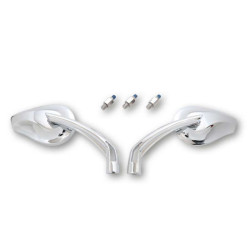 Rétroviseurs moto HIGHSIDER PHOENIX 2 CHROME
