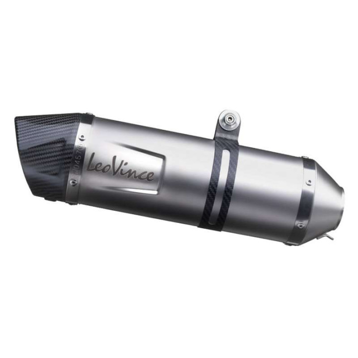 Approved muffler LeoVince LV ONE EVO Inox (14259E) Kawasaki Ninja 400 18-