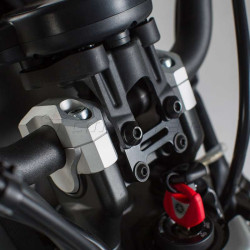 Universal CNC handlebar riser 28mm SW-Motech +20mm 2