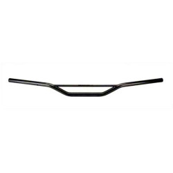 Guidon moto Tommaselli noir Bas 22 mm
