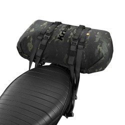 Motorcycle saddle bag Kriega ROLLPACK 20 MULTICAM BLACK
