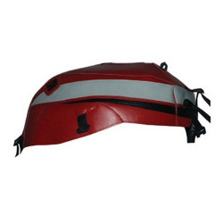 Tapis de réservoir Bagster rouge/gris clair/pointe noire (1337Z) Kawasaki ZRX1200 S