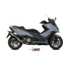 Mivv SPEED EDGE muffler Inox black (O.008.LRB) Kymco AK550