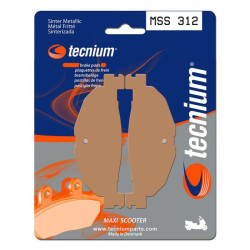 Plaquettes de frein arrière Tecnium MSS312 Yamaha T-Max 500/530 04- 2