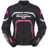 Women's jacket Furygan MYSTIC LADY EVO VENTED Black/White/Rose