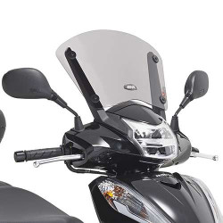Bulle fumée Givi 27 x 42 cm D1143S Honda SH 300I 2015-2020