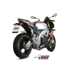 Silencieux Mivv MK3 Inox (A.012.SM3X) Aprilia Tuono V4RR/Factory 2