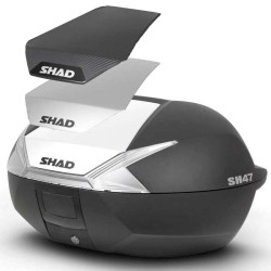 Capot peint pour Top Case moto Shad SH47