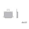 Plaquettes de frein organique BREMBO 07YA0609