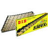 DID 530 VX3 G&amp-B 110 link transmission chain (for riveting)