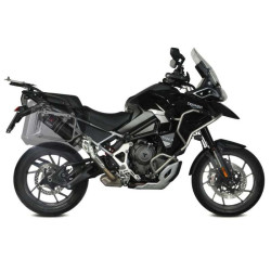 Mivv DAKAR approved muffler Inox Black (T.023.LDKB) Triumph Tiger 1200 GT/RALLY 2