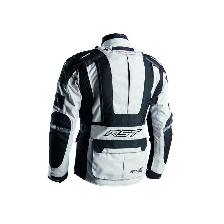 Motorcycle jacket RST ADVENTURE X GREY/BLACK