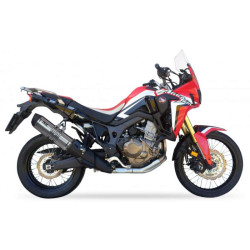 Silencieux homologué Ixil SOVE inox (OH6077VSE) Honda CRF1000L Africa Twin 2