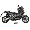 Silencieux Homologué Mivv DELTA RACE Inox noir (H.066.LDRB) Honda X-ADV 750