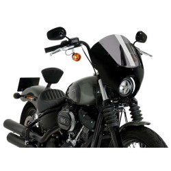 Semi-carénage Puig Noir DARK NIGHT (21213) Harley Davidson Street Bob 21-