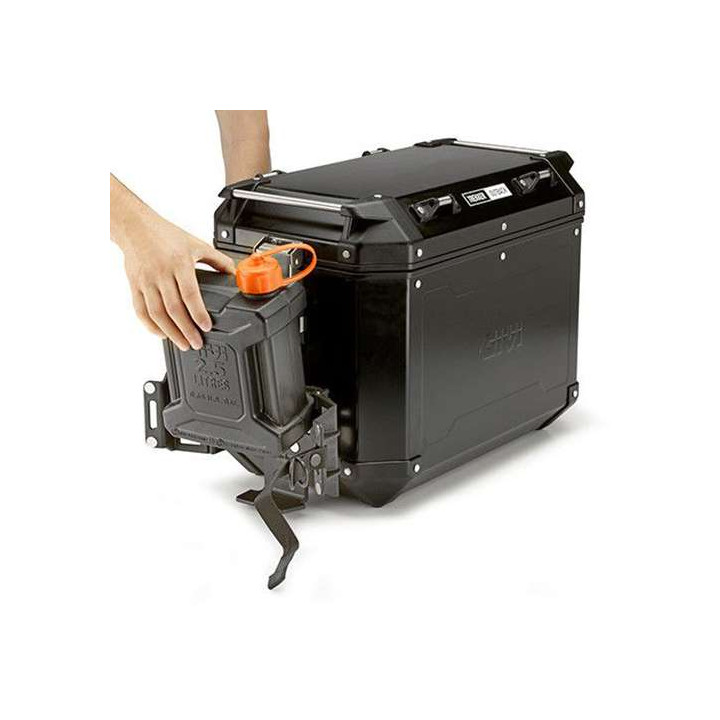 Support jerrycan Givi E205 pour valises OUTBACK, DOLOMITI, ALASKA