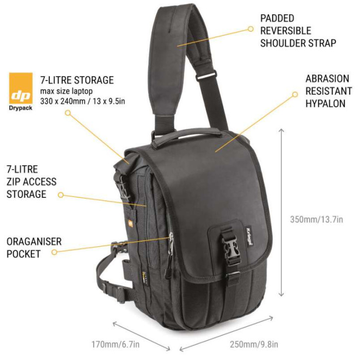 Besace bandoulière Kriega SLING PRO MESSENGER BAG