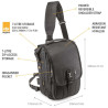 Besace bandoulière Kriega SLING PRO MESSENGER BAG