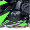 Left clipboard R&G Race Series black Kawasaki Z650