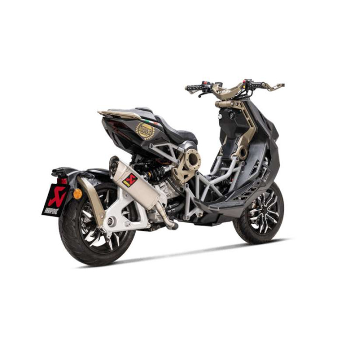 AKRAPOVIC Titanium Italjet Dragster muffler (S-IT125SO2-APT)