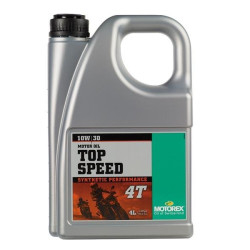 Motor oil Motorex Top Speed 4T 10w30 4 liters