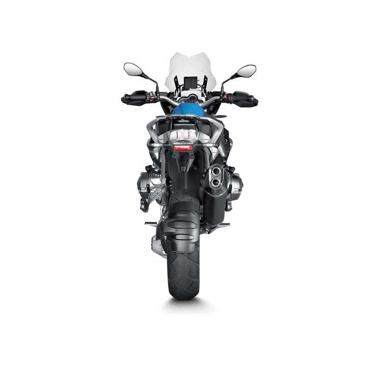 Silencieux homologué Akrapovic Titane Noir/Carbone BMW R1200GS LC /Adv