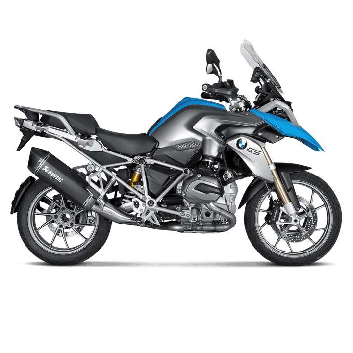 Silencieux homologué Akrapovic Titane Noir/Carbone BMW R1200GS LC /Adv