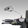 Rétroviseurs moto/scooter Barracuda STONE CHROME
