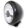 Phare moto leds 7 pouces HIGHSIDER HD-STYLE Type 3 Noir