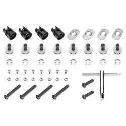 Kit fixation Givi 12RKIT pour supports valises Givi PL/PLO/PLX/PLCAM