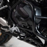 Black SW-Motech BMW R1250GS/RS/RT cylinder headers (MSS.07.904.10201/B)