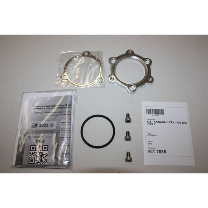 Silencieux homologué Ixil SOVE inox (OK7085VSE) Kawasaki ZRX1100