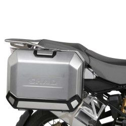 Shad TERRA TR36/TR47 aluminum suitcase kit + 4P brackets (W0GS124P) R1200/1250GS ADVENTURE