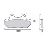 Motor brake pads sinter Brembo 07HO10SP