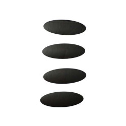 Kit stickers rétro-réfléchissants R3 pour casque moto
