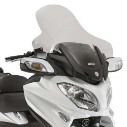 Bulle incolore +12cm Givi D3104ST Suzuki Burgman 650 Executive 2013-2020
