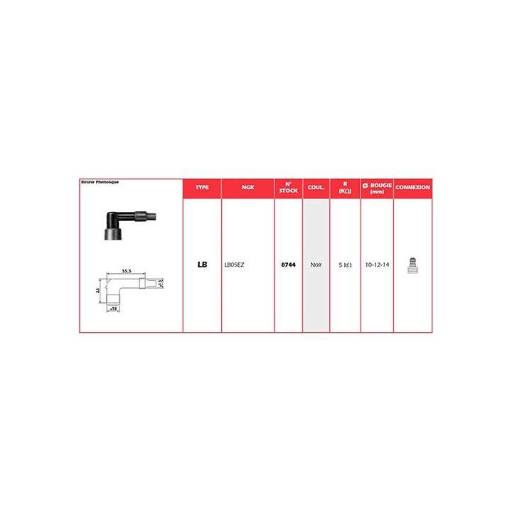 Pest control cap NGK LB05EZ (Olive)
