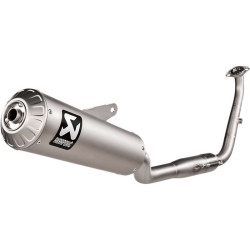 Ligne complète homologuée AKRAPOVIC RACING Titane Yamaha XSR 125 (S-Y125R10-HBFGT)