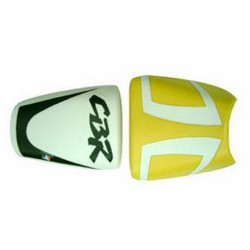 Saddle cover Bagster (2109A) Safran/Blanc/Noir/Letters Noires Honda CBR900RR Fireblade 01