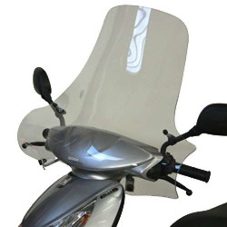 Bullster windshield 55cm (PE002PB) Peugeot LOOXOR