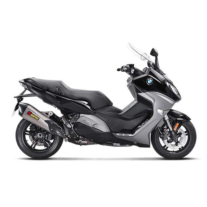 Silencieux homologué Akrapovic Titane/Carbone BMW C650 SPORT