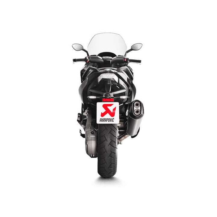Silencieux homologué Akrapovic Titane/Carbone BMW C650 SPORT